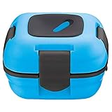 Lunch Box ~ Pinnacle Insulated Leak Proof Lunch Box for Adults and Kids - Thermal Lunch Container With NEW Heat Release Valve, 16 oz (Blue)