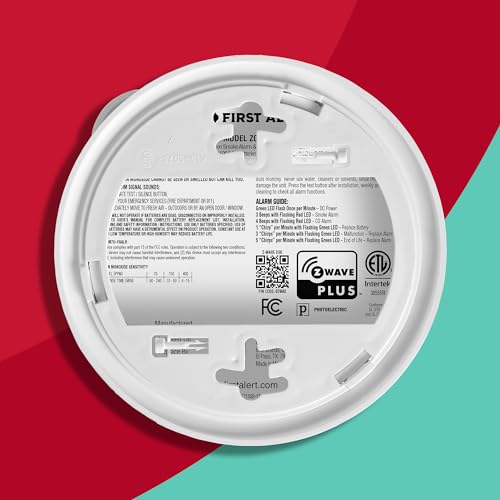 First Alert 1044807 Battery Powered Z-Wave Smoke Detector & Carbon Monoxide Alarm thumb #3