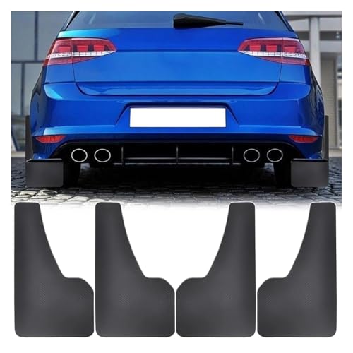 Garde-Boue pour VW Golf 2 à 8 GTI GTD R32 - Bavettes de Protection Rouge et Noir