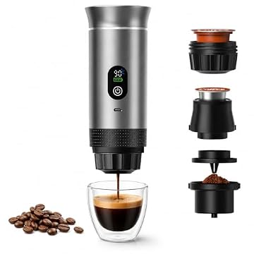 Máquina de Café Expresso Portátil 3 em 1