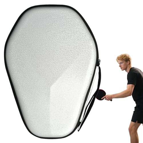 Organizador deportivo protector para raqueta de tenis de mesa con cremallera suave y formato ligero