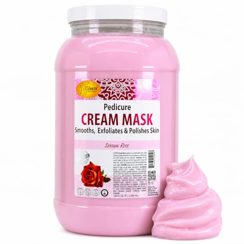 SPA REDI Body and Foot Cream Mask with Hyaluronic Acid, Rose
