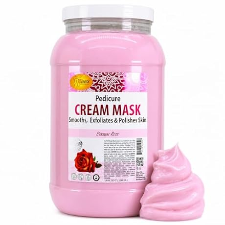 SPA REDI Professional Cream Mask – Spa-Grade Skin Hydration, Nourishment & Relaxation | Pro-Performance. Pure Peace of Mind. | Superior Client Satisfaction & GHS Safety 128 Oz