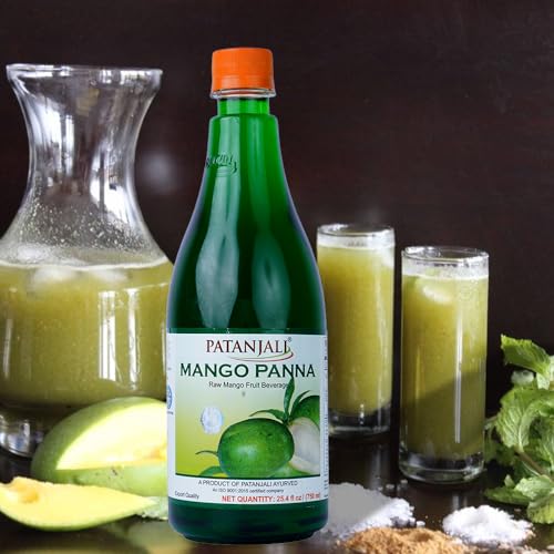 Image of Patanjali Sharabat Mango Panna, 750ml
