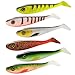 Zite Fishing Inzite Flanker Hecht-Köder-Set | 6 Farben Gummiköder | 18,5 cm Angelköder für den Hecht-Angler | Fängiger Hechtgummi | Robuster & Effektiver Gummifisch | UV-Aktiv Effektiver günstig Kaufen-Zite Fishing Inzite Flanker Hecht-Köder-Set | 6 Farben Gummiköder | 18,5 cm Angelköder für den Hecht-Angler | Fängiger Hechtgummi | Robuster & Effektiver Gummifisch | UV-Aktiv
