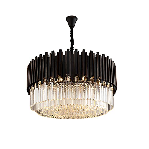 Lustres en cristal pour salon et luminaire suspendu de salle de bain