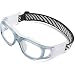 Ponosoon Sports Goggles Glasses for KIDS for Basketball Football Volleyball 1812(Transparent Gray)