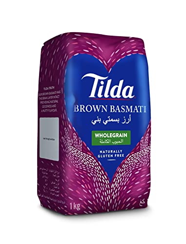 Tilda Brown Wholegrain Basmati Rice - 1kg (2.2lbs) image 5
