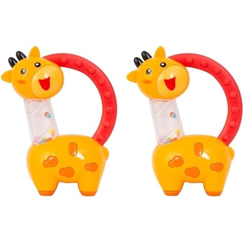 Smart Steps Jerry Giraffe Rattle and Teether (Pack of 2) Cover