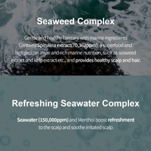 Growus Recover Therapy Booster Serum, Hair Serum For Thicker And Fuller Hair With Sea Water And Seaweed Complex, Free From Paraben, Sulfate #TOP4