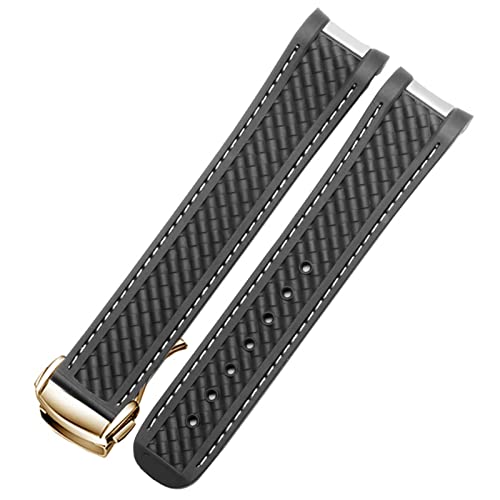 OMEGA SEAMASTER 300 AT150 AQUA TERRA ULTRA LIGHT 8900シリーズ20mmシリカジェルウォッチバンド