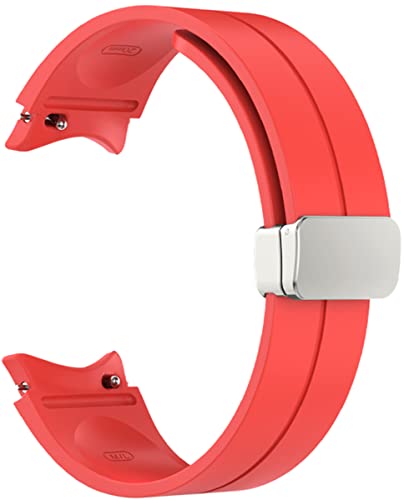 BBZ for Galaxy watch7/watch FE Strap,20MM quick release Silicone Strap Compatible with Galaxy Watch 6/Galaxy Watch 5 40mm 44mm /Galaxy Watch 4 40mm 44mm /Galaxy Watch 4 Classic 42mm 46mm/Watch 3 41mm - Image 3