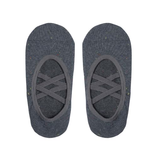Image of Mint & Oak Pilates Socks with Grips for Women, Ankle Length Non-Slip Yoga Socks, Cotton Ideal For Yoga, Pilates, Gym, Workout, Cute Women's Gift