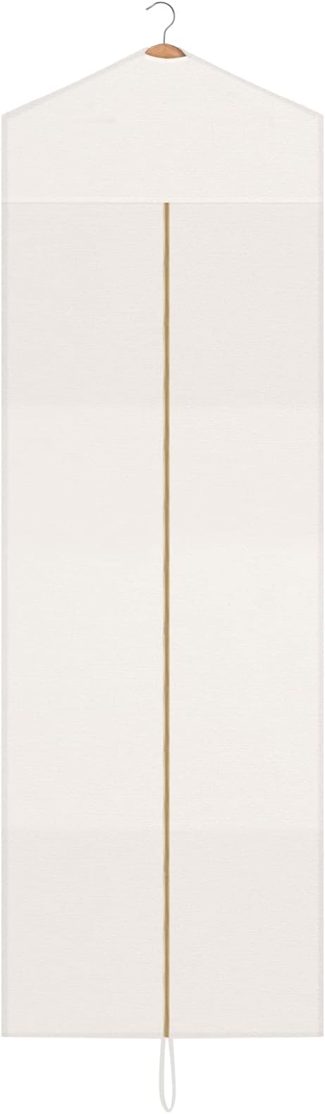 Sotiff Cotton Dress Garment Bags for Gowns Travel,White,70 X 23.6 Inch