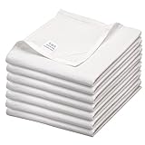 WHITEWRAP Flour Sack Dish Towels | Highly Absorbent Flour Sack Towels | Kitchen Towels for Baking, C