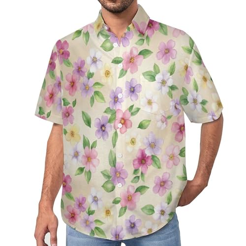 Chemise à fleurs homme look plage idéal pour vos vacances d'été