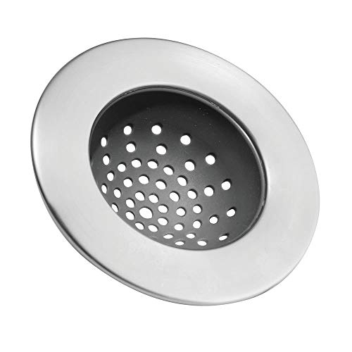 InterDesign Metro Rustproof Aluminum Kitchen Sink Drain Strainer - Silver/Gray