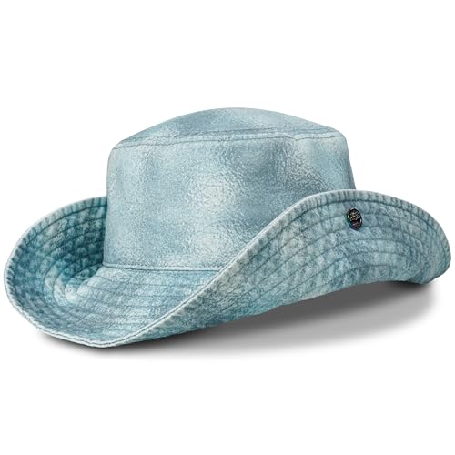 Timberland Snap Up Sun Hats for Women, Packable Bucket Hat, Wide Brim UV Protection for Outdoor Activities - Large/XLarge, Blue - image 1
