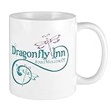 Glass Ware Dragonfly Inn Ceramic Mug (White 11oz, 15oz)