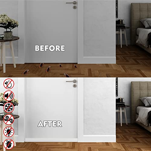 Door Draft Stopper For Bottom Of Door - Ablink Weather Stripping Door Seal Strip, Door Bottom Seal Strip For Interior Door Weather Stripping, 2" W*39'' L #TOP2