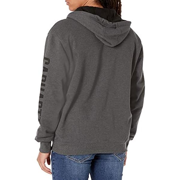 Carhartt Felpa da uomo Rain Defender Original Fit in pile foderato con logo grafico