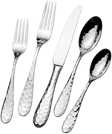 Mikasa Lilah 18.10 Stainless Steel 45-Piece Flatware Set, Service For 8,(Silver)