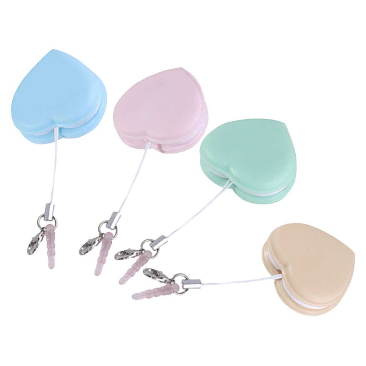 FOMIYES Portable Keychain Screen Eyeglass Cleaner Screen Cleaning Dust Brush Set