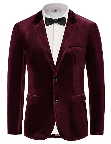 Veste de smoking de Noël rouge XXL, le cadeau idéal pour homme pour les fêtes et mariages
