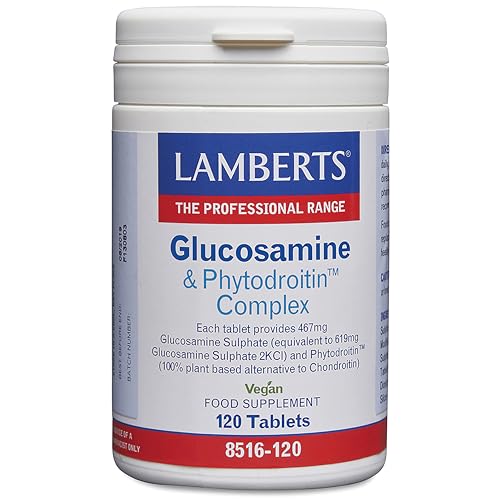 Lamberts Complejo Glucosamina y Phytodroitin - 120 Tabletas