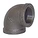 Dixon Valve EL90125, 1-1/4" NPT Threaded Iron 90deg Elbow (Pack of 21 pcs)