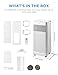 Midea 10,000 BTU ASHRAE (7,100 BTU SACC) Portable Air Conditioner, Smart Control, Cools up to 300 Sq. Ft., with Dehumidifier & Fan mode, Easy- to-use Remote Control & Window Installation Kit Included