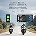 6-Inch Motorcycle Smart Display – Wireless CarPlay & Android Auto | Bluetooth Voice Control | IP67 Waterproof | HD Touchscreen | Easy Install | Fits Most Bikes | OTA Updates