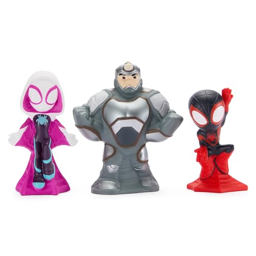 Image of Disney Store Official Bath Set (Spidey and His Amazing Friends) - Kids Bath Accessories with Beloved Disney Characters - Colorful and Fun Bath Time Essentials for Kids - Suitable for All Ages