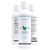SIMPLESA NUTRITION – Best Tasting Liposomal Glutathione, Made in USA, Gluten-Free, Non-GMO, Pure Reduced Glutathione (GSH) 5.0 FL OZ