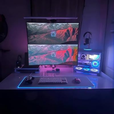 Kado Dual Gaming Monitor Setup - 2-Pack 30 Curved 1800R 200Hz 1ms Ultrawide 21:9 2560x1080 Computer Monitor, Stacked Gaming AMD FreeSync Premium, VESA Mount HDMI DisplayPort Built-in Speakers