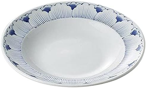 Set of 5, Service Plate, 9.4 inches (24 cm), Soup Plate, 9.4 x 1.7 inches (24 x 4.3 cm), Restaurant, Ryokan, Japanese Tableware, Restaurant, Commercial Use, Tableware