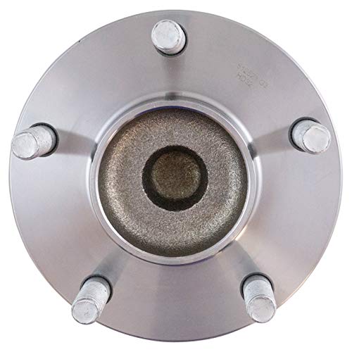 Image of TRQ Rear Left and Right Wheel Bearing and Hub Assembly Set 2 Piece Compatible with 2014-2018 Mazda 3 Japan Built Models 1st VIN Digit J