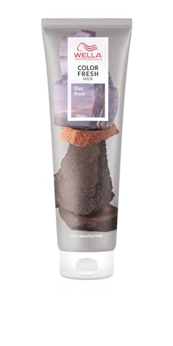 Wella Professionals Color Fresh Mask Lilac Frost – Haarkur zum Beleben und Verändern der Haarfarbe – pflegende Silber Tönung mit Avocadoöl – für helles und aufgehelltes Haar – 150 ml