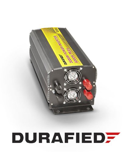 3000W High Efficiency Power Inverter (6000 Watt Peak) 12V DC to 120V AC for Car, Boat, RV, Solar Power Supply w/Heavy Duty Cables, 5yr Warranty