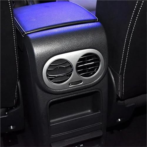 Panel de salida de aire central con rejillas ajustables de repuesto para Tiguan 2010-2017 6