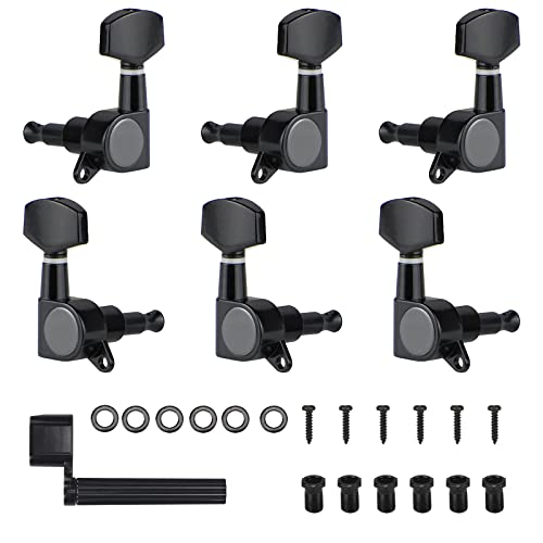 CHALA 7 PCS Mécanique guitare Clés Chevilles Mécaniques Accordeurs et manivelle guitare,3L3R guitare acoustique… - Les Beatles, Paul McCartney, John Lennon, RIngo Starr, George Harrison CHALA 7 PCS Mécanique guitare Clés Chevilles Mécaniques Accordeurs et manivelle guitare,3L3R guitare acoustique…