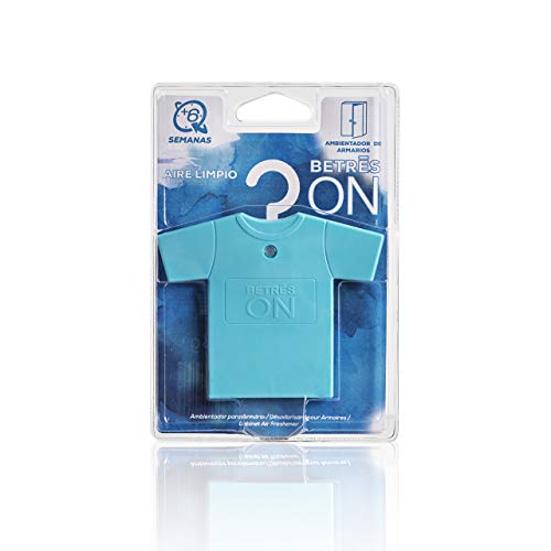 BETRES ON Ambientador de armario Camisa Aire Limpio