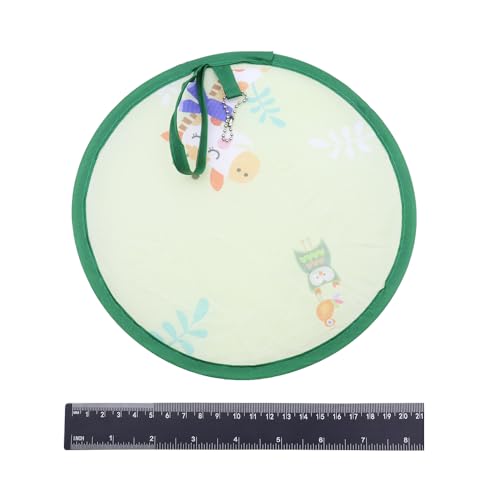 CENPEK 4-teiliger runder Faltbarer Handventilator, japanischer Sommer-Faltventilator, tragbarer Ventilator mit exquisitem Muster, geeignet für Hochzeitsfeiern, Heimdekoration, persönliche Dekoration