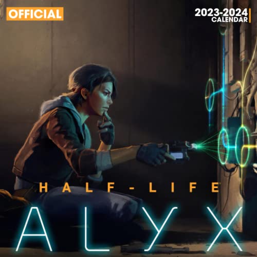 Half-Life Alyx Calendar 2023: Video Game Half-Life Alyx Gaming Calendar 2023 With Pictures / Gift Idea / 18 Months / Birthday Present 2022-2023 Monthly Planner For Gamers Lovers , Fans.46