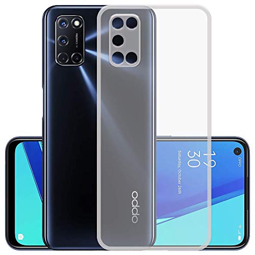 Image of Case Creation Brand -Plastic Mobile Cover For Oppo A92 (Soft & Flexible Back Case),Transparent