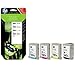 Price comparison product image HP 940XL High Yield Original Ink Cartridges, Black, Cyan, Magenta and Yellow, Pack of 4