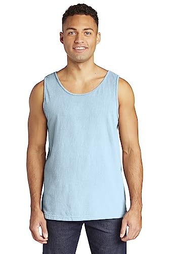 Image of Comfort Colors Chouinard 9360 Adult Garment-Dyed Tank Top Chambray Medium
