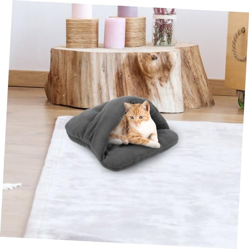 Couchage chatons confortable avec design pantoufle portable et léger