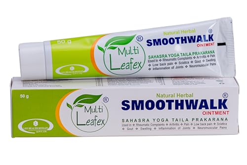 Image of Smoothwalk Ointment 50Gm, Knee Pain, Joint Pain, Suitable For Back Pain & Shoulder,Arthritis Related Pain, Muscle Pain100% Ayurvedic Formula