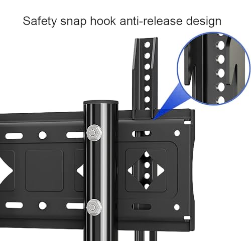 Soporte móvil para TV 32-65 pulgadas con ruedas miniatura 7